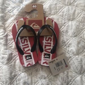 Quick silver sandals for boys size 10